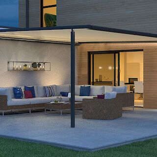 Pergolamarkisen und Lamellendächer